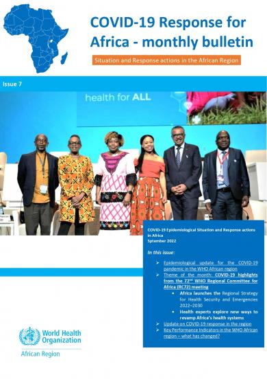COVID-19 Response Monthly Bulletin-September